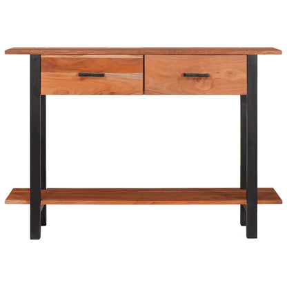 Konsolentisch Braun 110 x 30 x 75 cm Akazie Massivholz