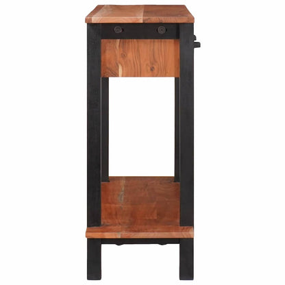Konsolentisch Braun 110 x 30 x 75 cm Akazie Massivholz