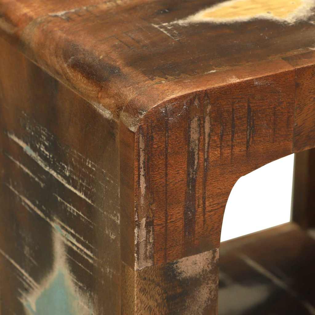 TV-Schrank Mehrfarbig 36 x 30 x 54 cm Massivholz Altholz