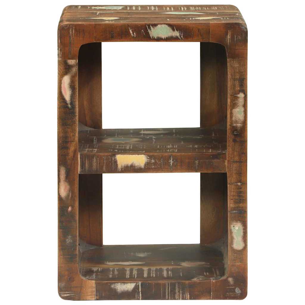 TV-Schrank Mehrfarbig 36 x 30 x 54 cm Massivholz Altholz