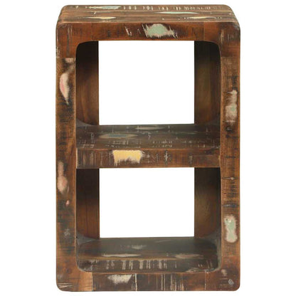 TV-Schrank Mehrfarbig 36 x 30 x 54 cm Massivholz Altholz