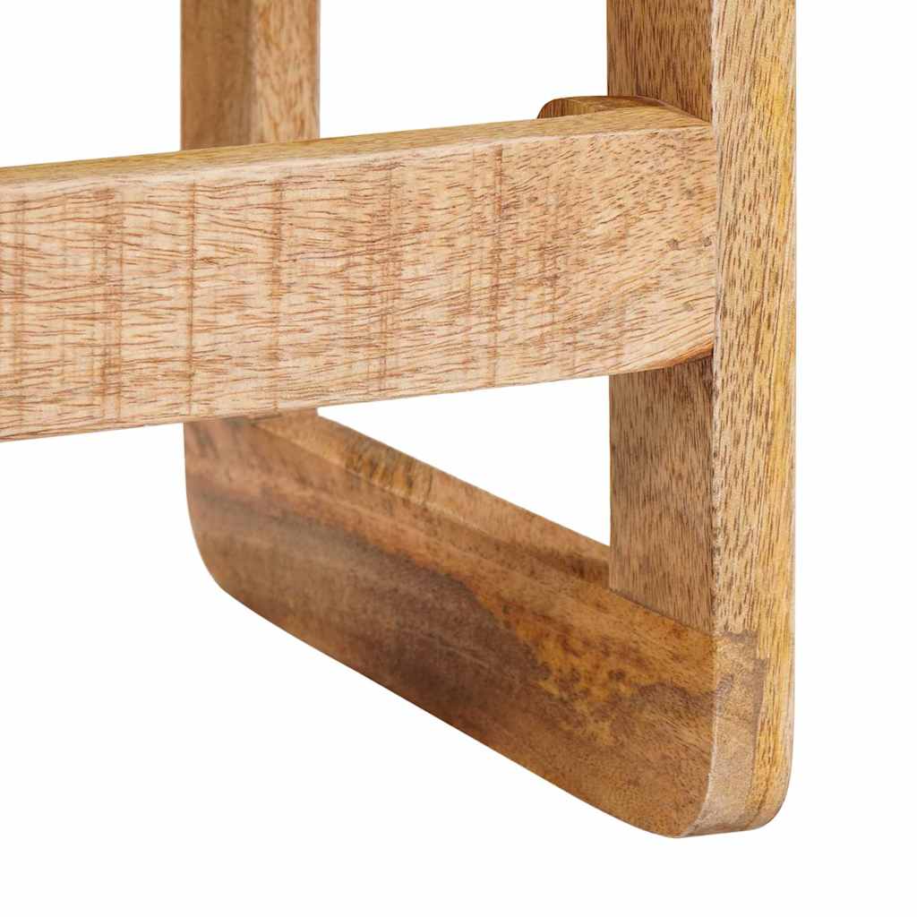 Beistelltische 2 pcs Braun massives Mangoholz