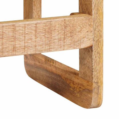 Beistelltische 2 pcs Braun massives Mangoholz