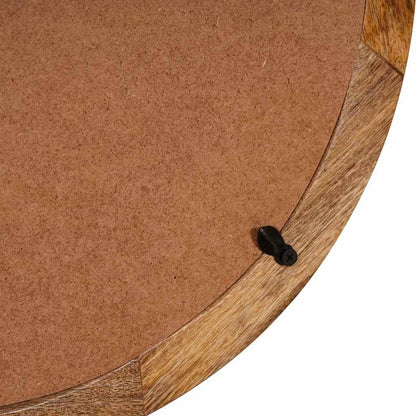 Schminktisch mit Regal Braun 90 x 76 x 45 cm Massivholz Mango