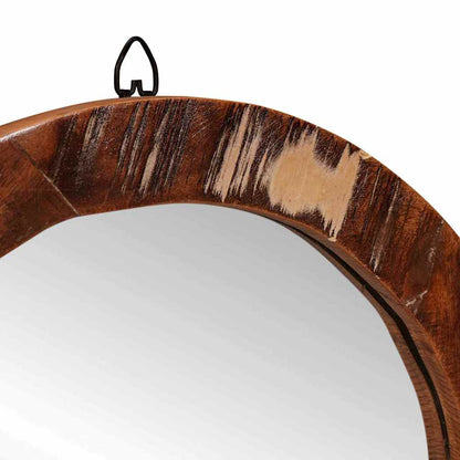 Schminktisch Braun 90 x 76 x 45 cm Massives recyceltes Holz