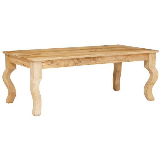 Couchtisch Braun 100 x 55 x 40 cm massives Mangoholz