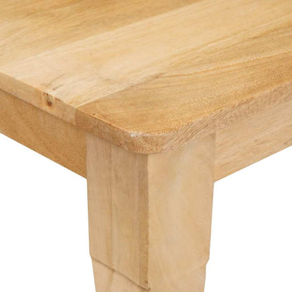 Couchtisch Braun 100 x 55 x 77 cm massives Mangoholz
