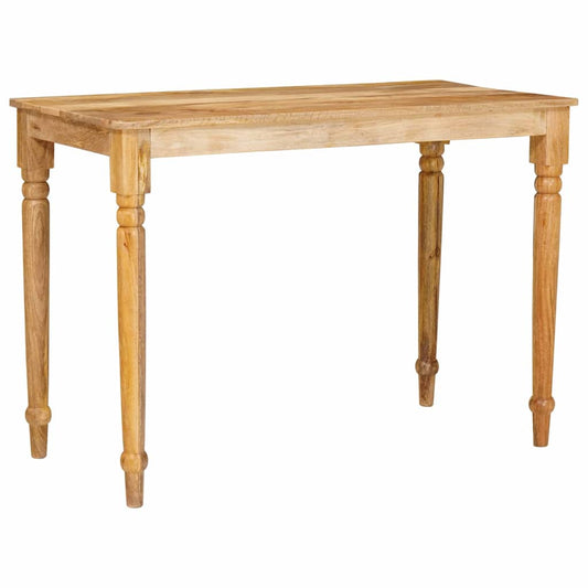 Couchtisch Braun 100 x 55 x 77 cm massives Mangoholz
