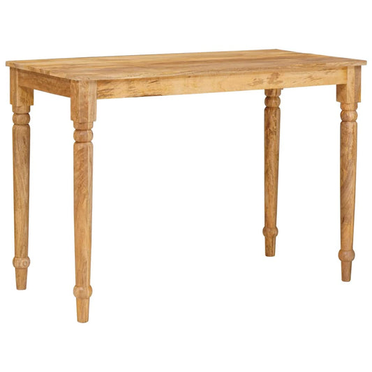 Couchtisch Braun 100 x 55 x 77 cm massives Mangoholz