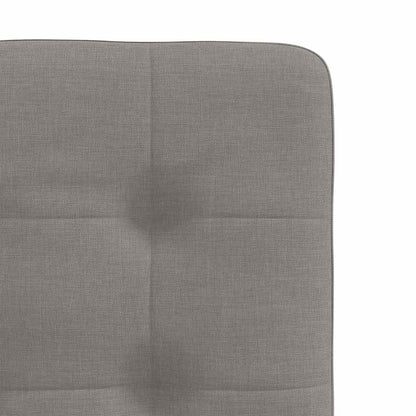 Esszimmerstühle 2 Stk. Taupe Stoff