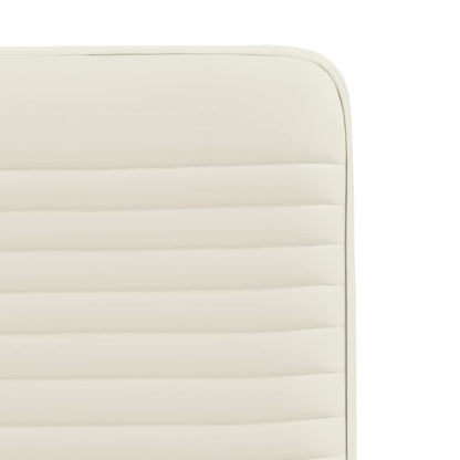 Esszimmerstühle 2 Stk. Creme Samt