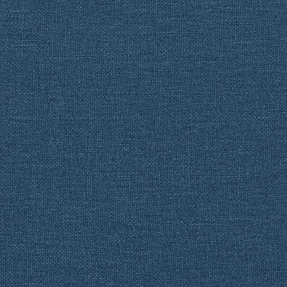 Esszimmerstühle 2 Stk. Blau Stoff