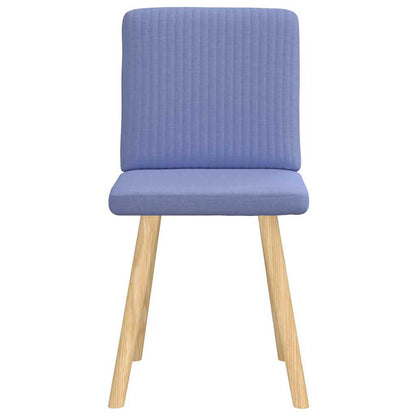 Esszimmerstühle 2 Stk. Jeansblau Stoff