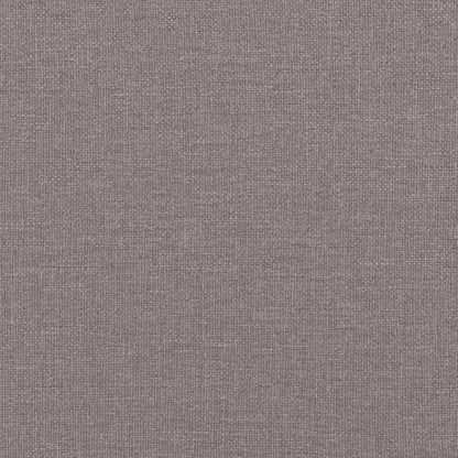 Esszimmerstühle 2 Stk. Taupe Stoff
