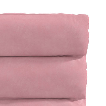 Esszimmerstühle 2 Stk. Rosa Samt