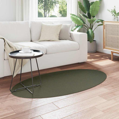 Teppich HUARTE Waldgrün 80 x 150 cm Polyester