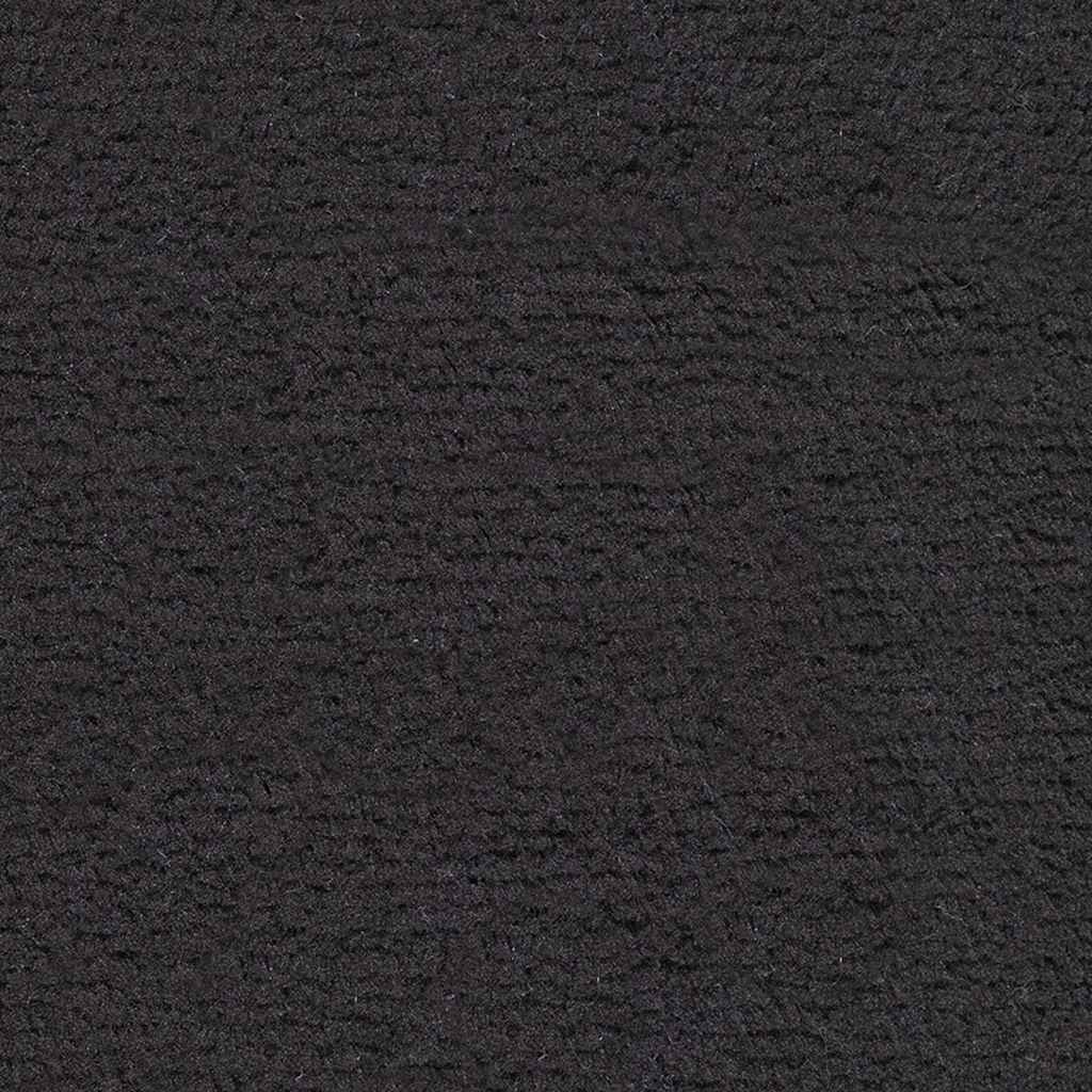 Teppich HUARTE Schwarz 80 x 150 cm Polyester