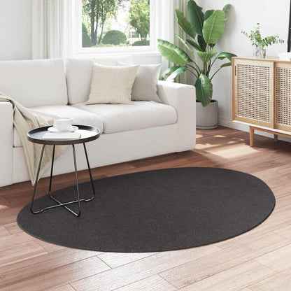 Teppich HUARTE Anthrazit 120 x 170 cm Polyester