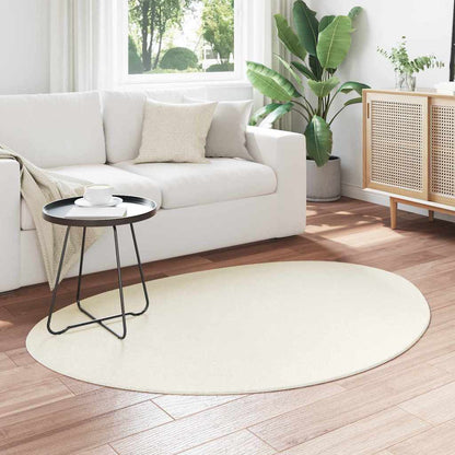 Teppich HUARTE Creme 100 x 200 cm Polyester