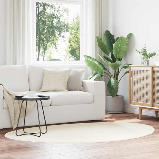 Teppich HUARTE Creme 120 x 170 cm Polyester