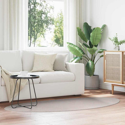 Teppich HUARTE Sand 100 x 200 cm Polyester