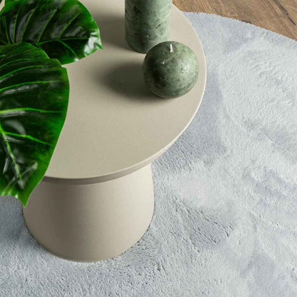 Teppich HUARTE Grau 160 x 230 cm Polyester