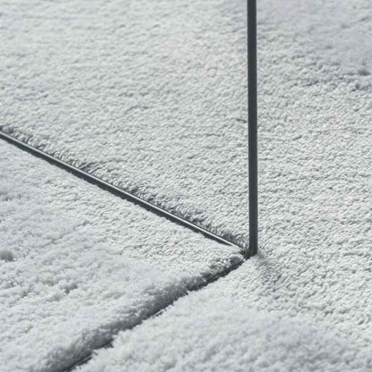 Teppich HUARTE Grau 160 x 230 cm Polyester