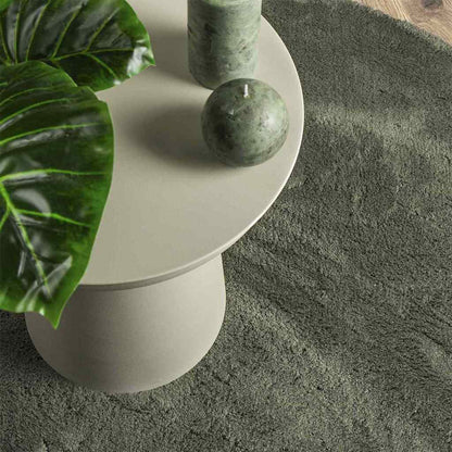 Teppich HUARTE Waldgrün 100 x 200 cm Polyester
