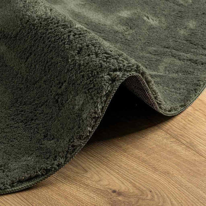 Teppich HUARTE Waldgrün 160 x 230 cm Polyester
