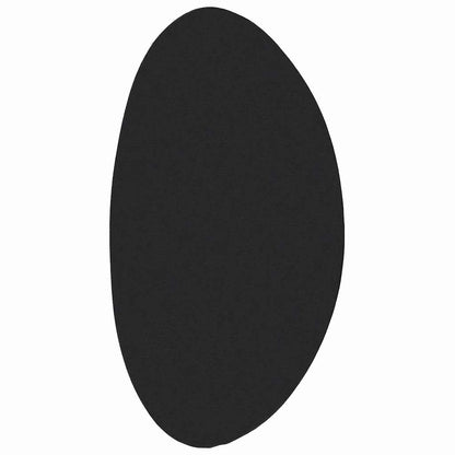 Teppich HUARTE Schwarz 80 x 150 cm Polyester