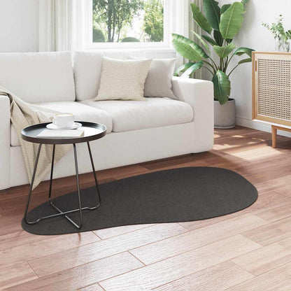 Teppich HUARTE Anthrazit 80 x 150 cm Polyester