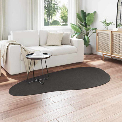 Teppich HUARTE Anthrazit 100 x 200 cm Polyester