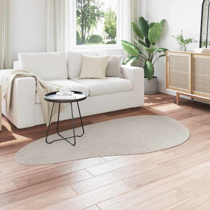 Teppich HUARTE Sand 100 x 200 cm Polyester