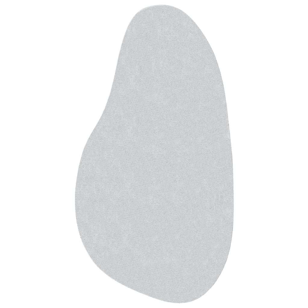 Teppich HUARTE Grau 80 x 150 cm Polyester