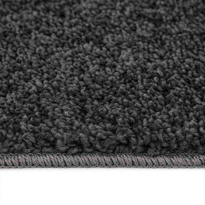Anti-Rutsch Shaggy Teppich Dunkelgrau 240 x 340 cm PP