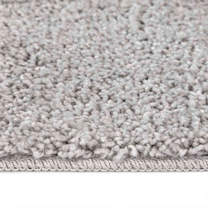 Anti-Rutsch Shaggy Teppich Grau 160 x 160 cm PP
