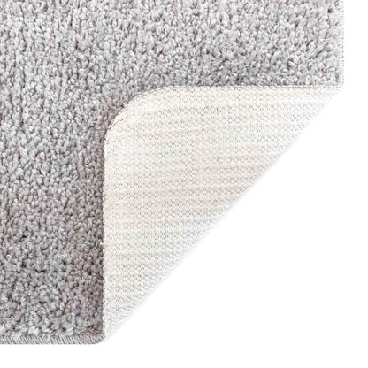 Anti-Rutsch Shaggy Teppich Grau 200 x 200 cm PP