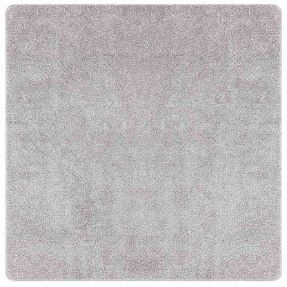 Anti-Rutsch Shaggy Teppich Grau 200 x 200 cm PP