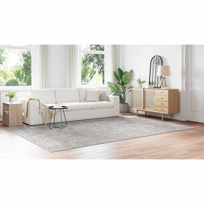 Anti-Rutsch Shaggy Teppich Grau 240 x 340 cm PP