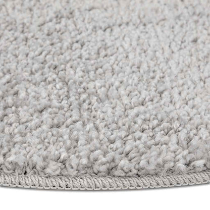 Anti-Rutsch Shaggy Teppich Grau 90 x 90 cm PP