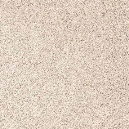 Anti-Rutsch Shaggy Teppich Creme 120 x 120 cm PP