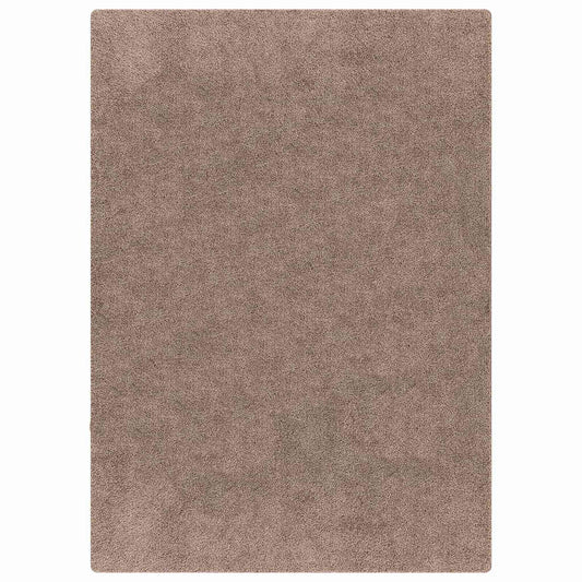 Anti-Rutsch Shaggy Teppich Braun 120 x 170 cm PP
