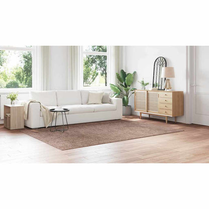 Anti-Rutsch Shaggy Teppich Braun 200 x 290 cm PP