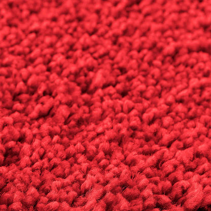 Rutschfeste Badmatte Rot 60 x 90 cm PP