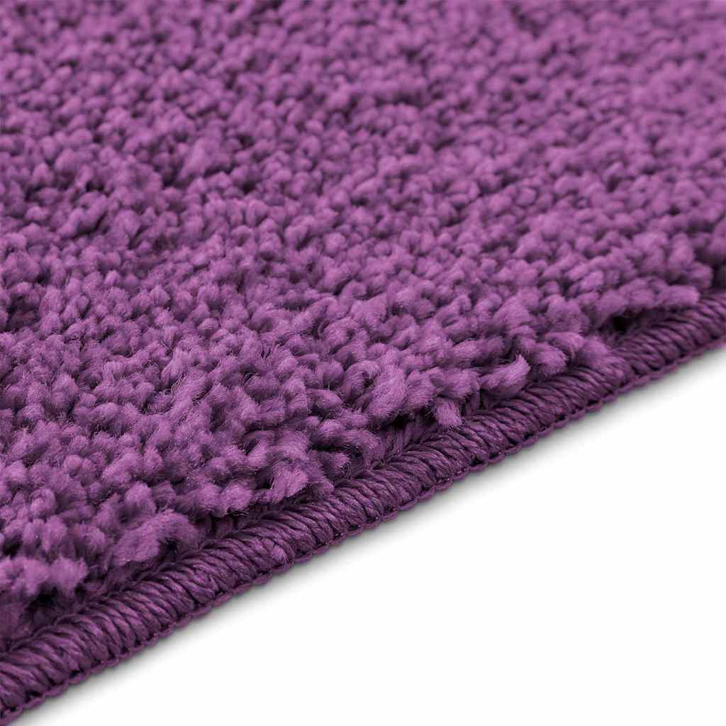 Badematte 2 pcs Lila 50 x 50 cm Polypropylen