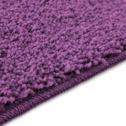 Badematte 2 pcs Lila 50 x 50 cm Polypropylen