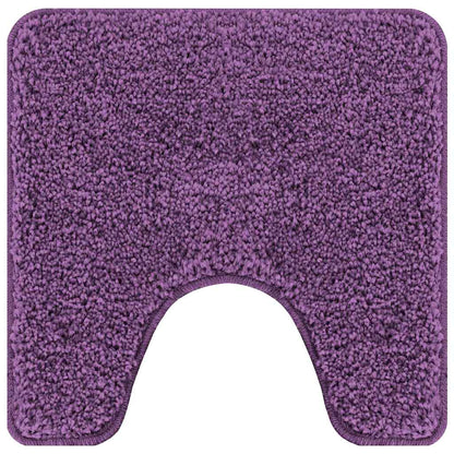 Badematte 2 pcs Lila 50 x 50 cm Polypropylen