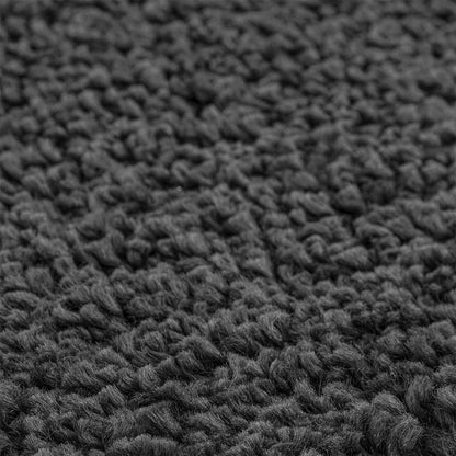 Anti-Rutsch Badematten-Set 3 pcs Dunkelgrau PP