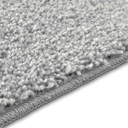 Anti-Rutsch Badematten-Set 3 pcs Grau 50 x 50 cm PP