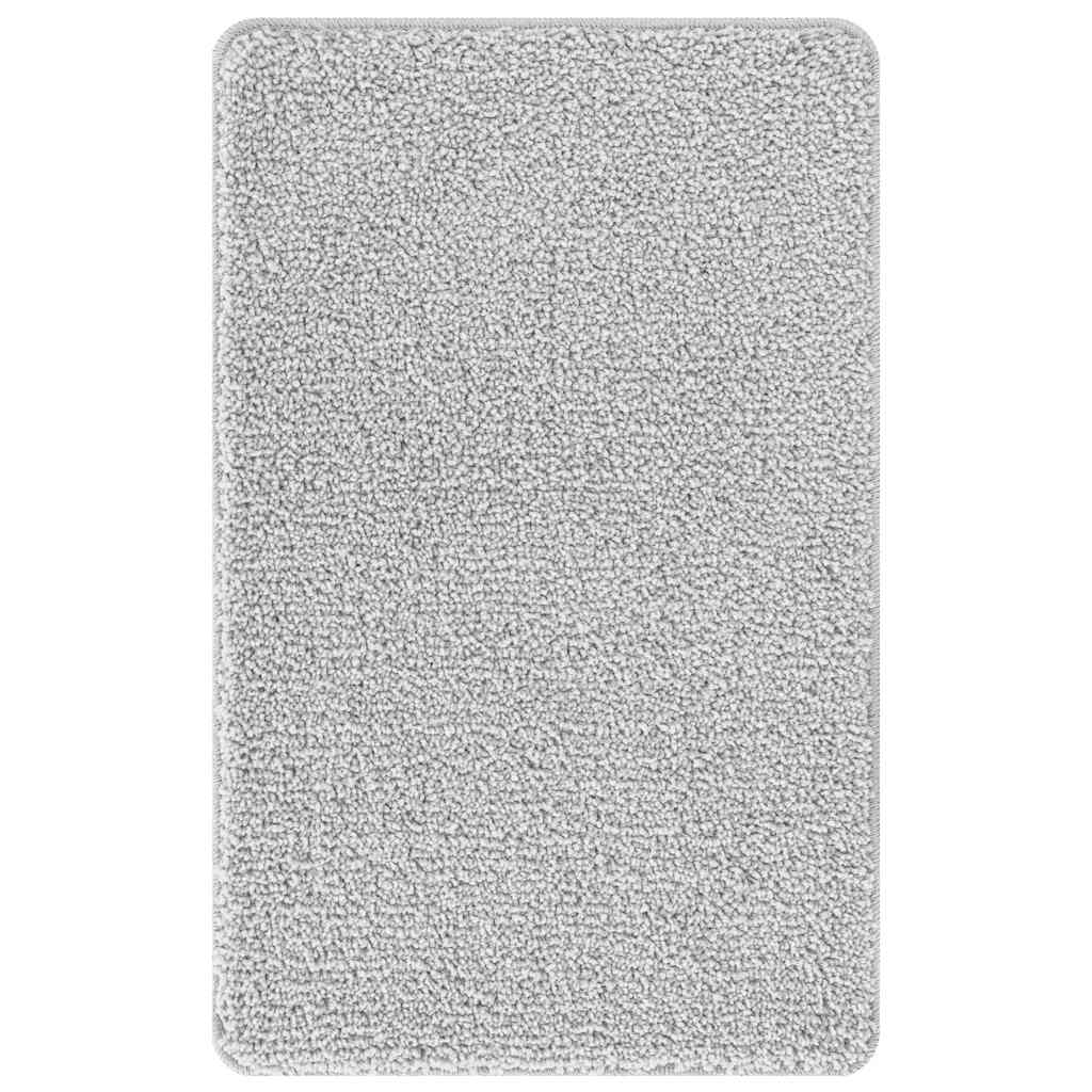 Anti-Rutsch Badematten-Set 3 pcs Grau 50 x 50 cm PP